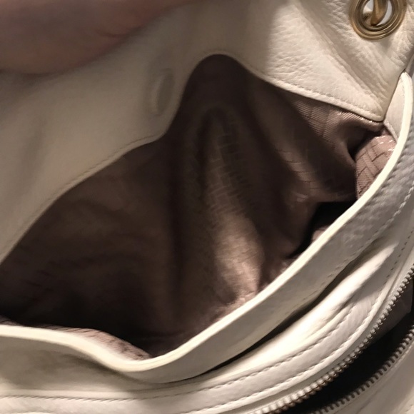 Cole Haan Off-White Gathered Purse - Picture 15 of 16